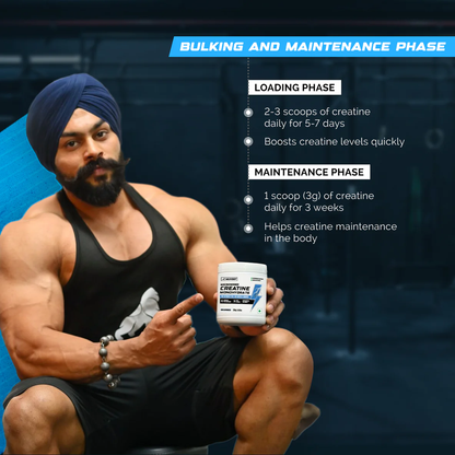 Muvost Micronised Creatine Monohydrate (100g, 33 Servings)